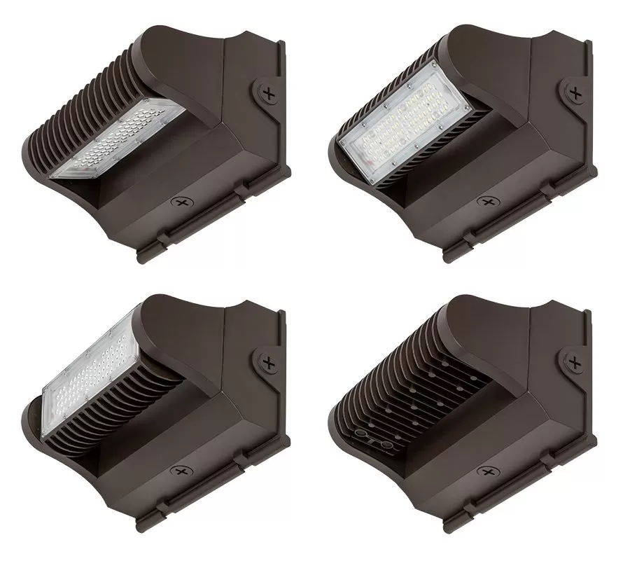 40W Rotatable LED Wall Pack - Bypassable Photocell - 5800 Lumens - 175W MH Equivalent - 4000K / 5000K 6 40W Rotatable LED Wall Pack - Bypassable Photocell - 5800 Lumens - 175W MH Equivalent - 4000K / 5000K - Image 6