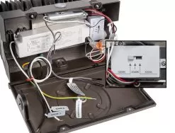 60W Selectable CCT Rotatable LED Wall Pack - Integrated Photocell - 8400 Lumens - 320W MH Equivalent - 3000K/4000K/5000K - WPRCCT-SW3B60-WST1-BRP -Lighting Decoration Store wprcct sw3b60 wst1 brp inside cct