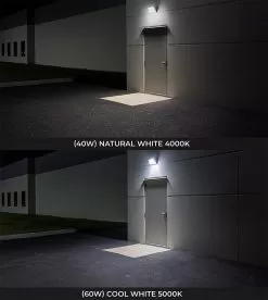 60W LED Small Wall Pack With Bypassable Photocell - 7,500 Lumens - 250W MH Equivalent - 4000K/5000K 21 60W LED Small Wall Pack With Bypassable Photocell - 7,500 Lumens - 250W MH Equivalent - 4000K/5000K -Lighting Decoration Store wps comparison 3