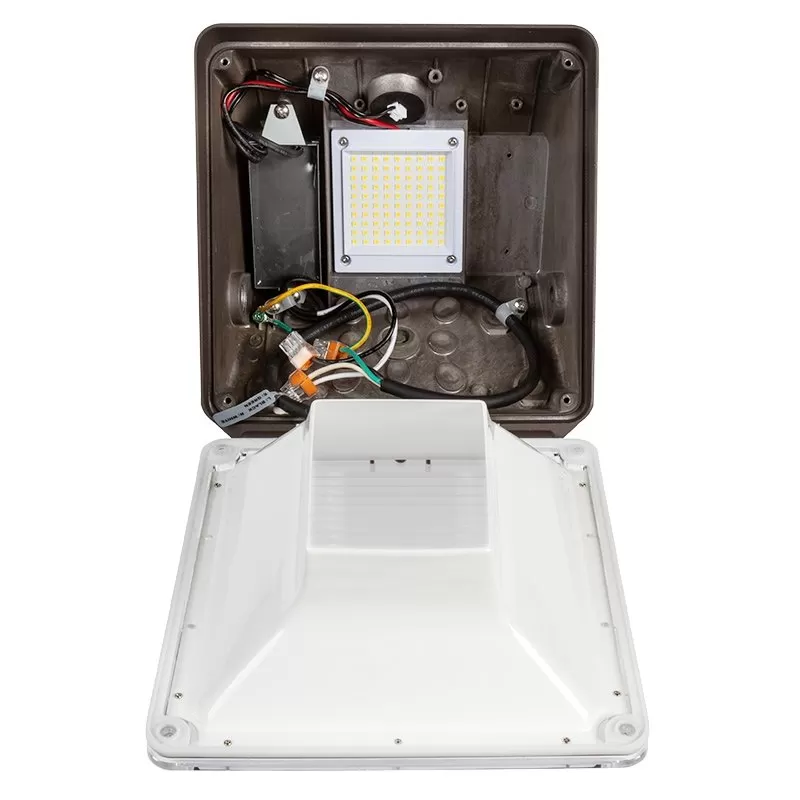 60W LED Small Wall Pack With Bypassable Photocell - 7,500 Lumens - 250W MH Equivalent - 4000K/5000K 6 60W LED Small Wall Pack With Bypassable Photocell - 7,500 Lumens - 250W MH Equivalent - 4000K/5000K - Image 6