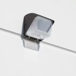 60W LED Small Wall Pack With Bypassable Photocell - 7,500 Lumens - 250W MH Equivalent - 4000K/5000K 22 60W LED Small Wall Pack With Bypassable Photocell - 7,500 Lumens - 250W MH Equivalent - 4000K/5000K -Lighting Decoration Store wps xkx lbr close up installed off