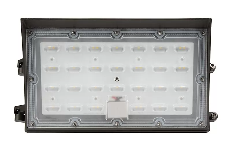 40W Semi Cutoff LED Wall Pack - 4400 Lumens - 175W MH Equivalent - Cool White 2 40W Semi Cutoff LED Wall Pack - 4400 Lumens - 175W MH Equivalent - Cool White - Image 2