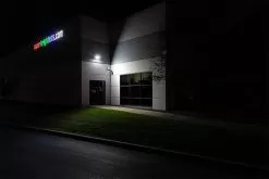 LED Wall Pack - 50W - Durable Glass Lens - 6,500 Lumens - 250W MH Equivalent - 5000K -Lighting Decoration Store wpsc2 50kx wall pack over man door2 3