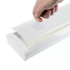 Linkable 4ft LED Wraparound Light Fixture - Selectable CCT - Selectable Wattage - Up To 7,800 Lumens - 3500K / 4000K / 5000K - 55W / 60W / 65W -Lighting Decoration Store wrl sw3c65 suction