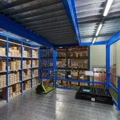 Linkable 4ft LED Wraparound Light Fixture - Selectable CCT - Selectable Wattage - Up To 7,800 Lumens - 3500K / 4000K / 5000K - 55W / 60W / 65W -Lighting Decoration Store wrll sw3c65 app wh stock room