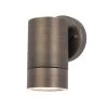 4" Deck / Step Brass Up Or Down Sconce - 12V LED Ready Landscape Fixture - Optional MR16 Bulb - 2700K / 3000K / 4000K / 6500K