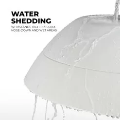 150W White LED Washdown High Bay - NSF Compliant - 19500 Lumens - 400W MH Equivalent - 5000K - Cool White -Lighting Decoration Store wud 50k200h 110whiteartboard6