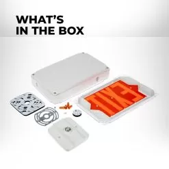 Wet Location Rated LED Exit Sign - Battery Backup - Flame-Retardant - Single Or Double Faced - Red -Lighting Decoration Store xs rwl whats in the box updated