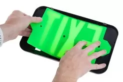 Black Combo LED Emergency Exit Sign - Battery Backup - Adjustable Light Heads - Single Or Double Face - Red / Green -Lighting Decoration Store xsc rg black change color