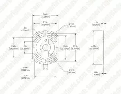 Black Combo LED Emergency Exit Sign - Battery Backup - Adjustable Light Heads - Single Or Double Face - Red / Green -Lighting Decoration Store xsc rg black mounting plate dim drawing