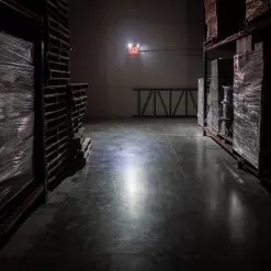 New York City Approved LED Exit Sign - Battery Backup - Adjustable Light Heads -Lighting Decoration Store xscs2 rw app warehoue on