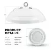 100W LED Wash Down High Bay - NSF Certified - 15000 Lumens - 400W MH Equivalent - 5000K