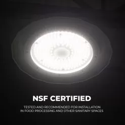 150W LED Wash Down High Bay - NSF Certified - 22500 Lumens - 400W MH Equivalent - 5000K 15 150W LED Wash Down High Bay - NSF Certified - 22500 Lumens - 400W MH Equivalent - 5000K -Lighting Decoration Store xsy hbdu150w 50ksv dncb r1 nsf certified
