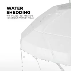 150W LED Wash Down High Bay - NSF Certified - 22500 Lumens - 400W MH Equivalent - 5000K 13 150W LED Wash Down High Bay - NSF Certified - 22500 Lumens - 400W MH Equivalent - 5000K -Lighting Decoration Store xsy hbdu150w 50ksv dncb r1 water shedding