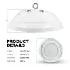 200W LED Wash Down High Bay - NSF Certified - 30000 Lumens - 750W MH Equivalent - 5000K